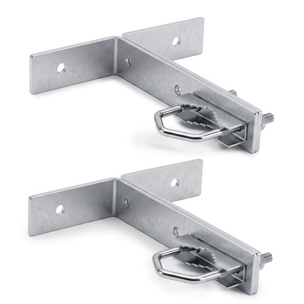 Extralink KK200 | Mast holder | 200mm, med cybants M8, stål, galvaniseret