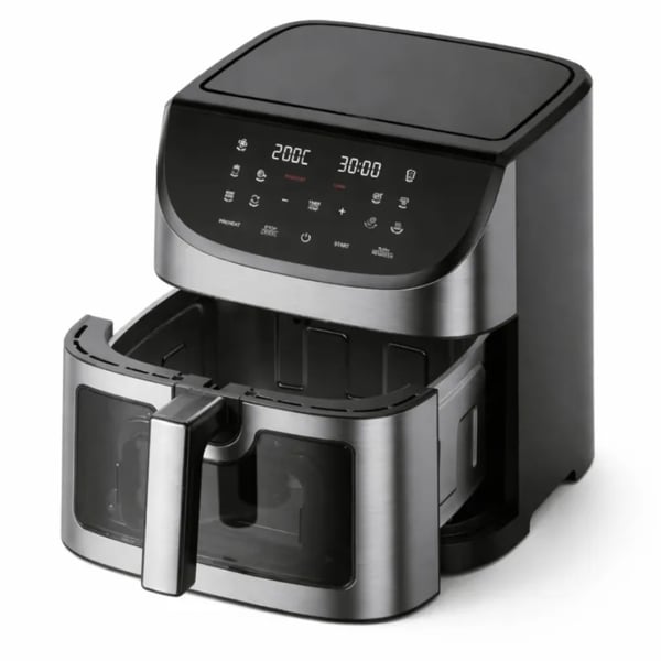 Extralink AIR FRYER FRYTKOWNICA BEZTLUSZCZOWA 8L 1800W 200 STOPNI