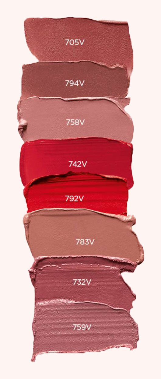 Miniatyrbillede 2 af 3: Clarins Joli Rouge Velvet 3,5 g 732V Grenadine Mat