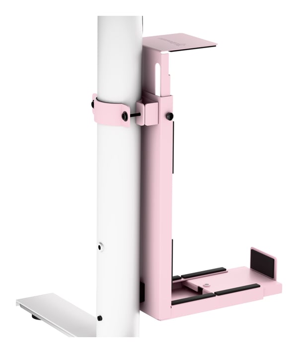 Miniatyrbild 2 av 4: Arozzi AZ-PCMOUNT-PNK allt-i-ett-fästen och stativ för dator/arbetsstation 30 kg -, Rosa
