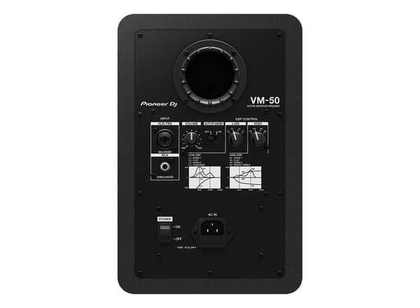 Miniatyrbild 2 av 4: Pioneer VM-50 högtalare 2-vägs Svart Kabel