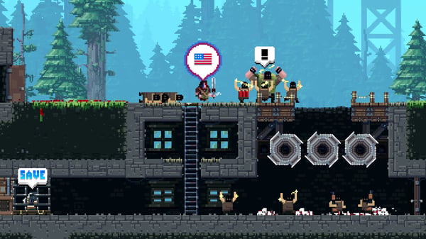 Miniatyrbild 26 av 26: Devolver Digital BroForce Deluxe PlayStation 4