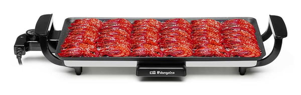 Orbegozo TBC 1046 elektrisk grill Fritstående 2000 W Sort