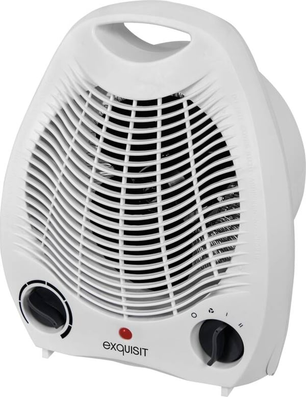 Exquisit HL 32025 we inomhus Vit 2000 W Elektrisk värmefläkt Exquisit HL 32025 we inomhus Vit 2000 W Elektrisk värmefläkt