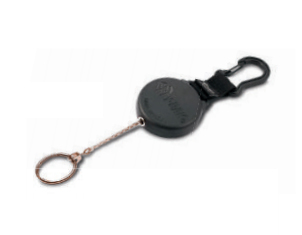 Rieffel KB 8 BLACK nøglering og kasse Sort