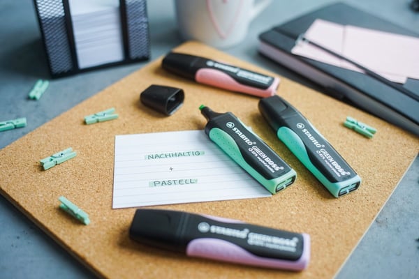 STABILO GREEN BOSS speedmarker 1 stk Mejselspids Turkis
