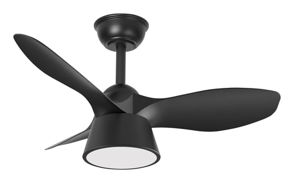 Fabrilamp 207391309 ventilator Sort