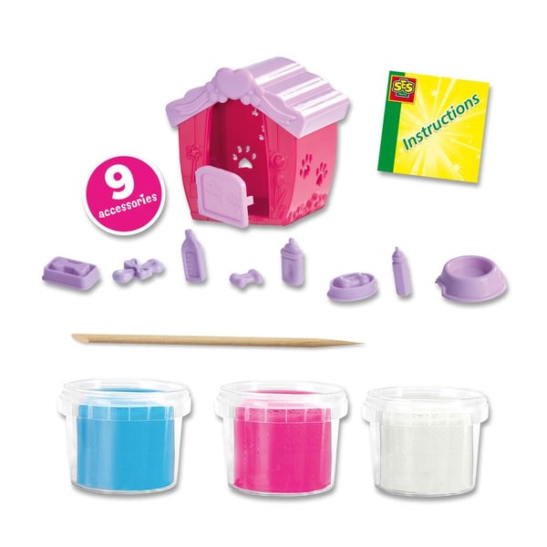 SES Creative Dough - Kittens Muovailuvaha Monivärinen