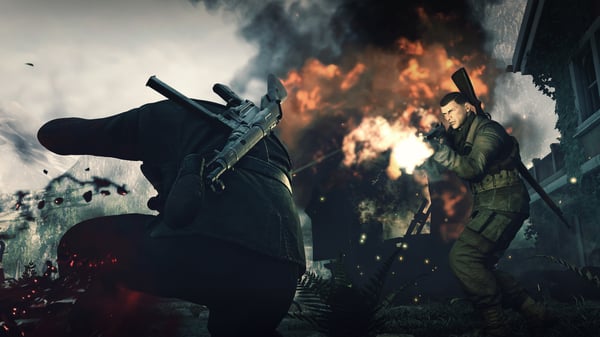 Rebellion Sniper Elite 4 : Italia (Code in a Box) Vakio Nintendo Switch