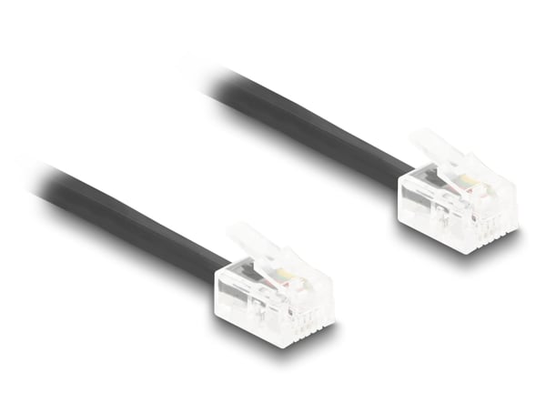 Delock Telefonkabel - RJ-11 (M) til RJ-11 (M)