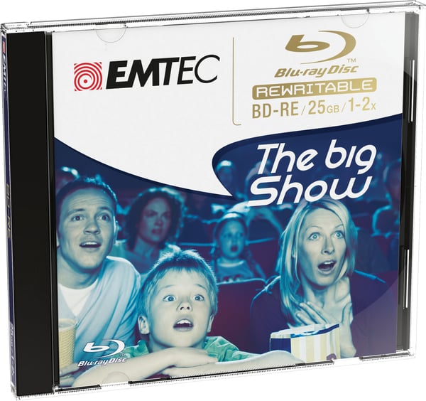 Emtec Blu-ray disc rewritable BD-RE 25 GB 1 kpl
