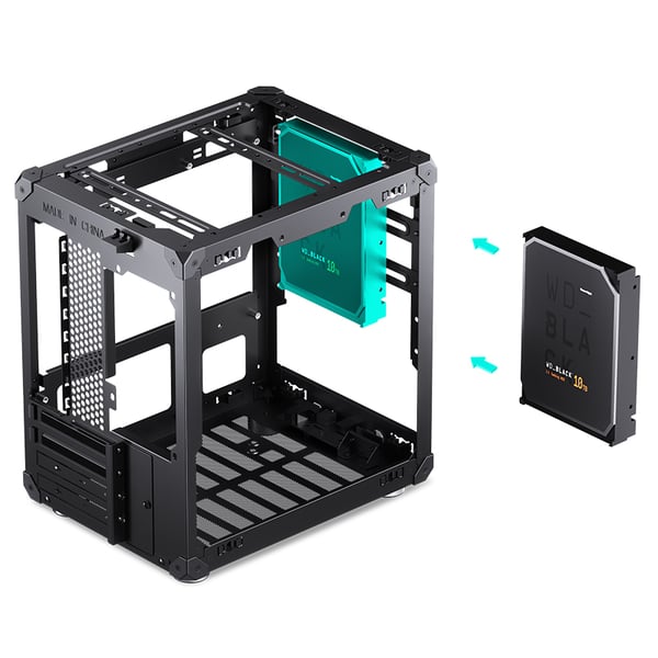 Jonsbo C6 Black Svart
