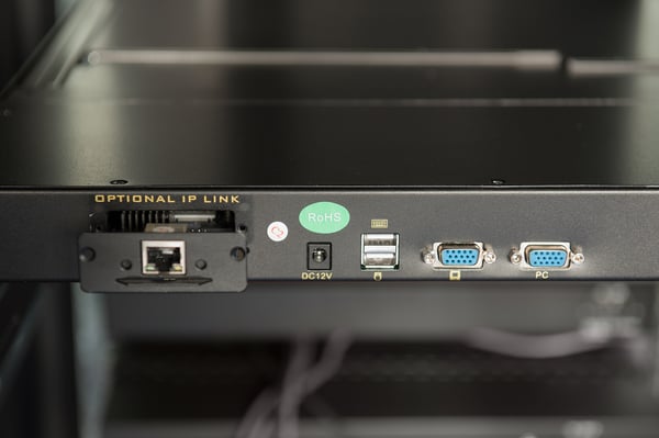 Digitus DS-72221-2FR rack-konsol 48,3 cm (19") 1920 x 1080 pixel Sort 1U