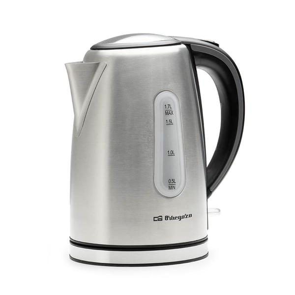 Orbegozo KT 6024 elkedel 1,7 L 2200 W Rustfrit stål