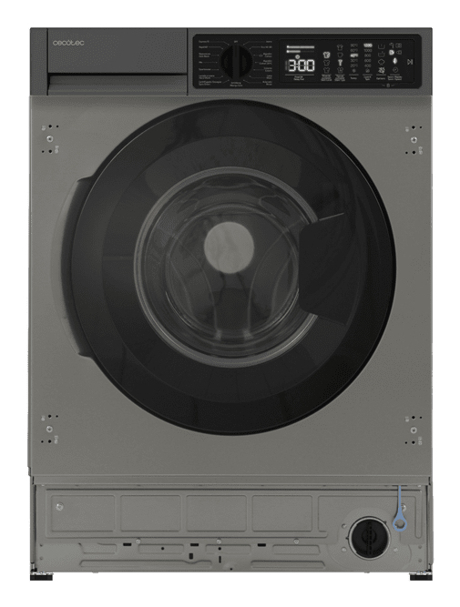 Miniatyrbillede 9 af 15: Cecotec 02766 vaskemaskine Front-læsning 7 kg 1200 rpm Grå