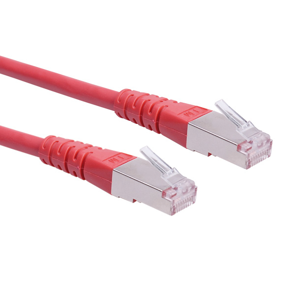 ROLINE S/FTP, Cat.6, 3.0 m netværkskabel Rød 3 m Cat5e SF/UTP (S-FTP)