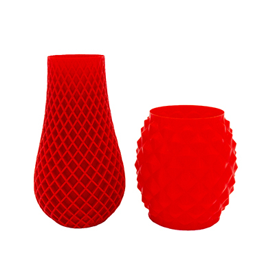 Miniatyrbillede 2 af 2: Winkle 8435532910206 3D print materiale Polymælkesyre (PLA) Rød 1 kg