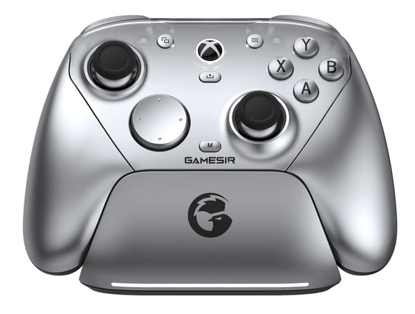 Miniatyrbillede 1 af 8: GameSir G7 Pro Sølv Bluetooth/RF/USB Gamepad Analog/digital Android, iOS, Nintendo Switch, PC