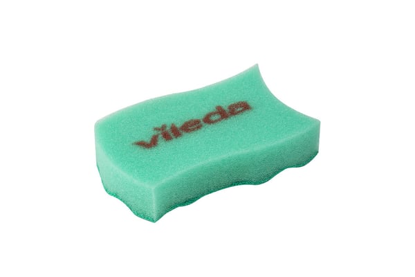 Vileda 139181 svamp Rektangulär Mikrofiber Grön 3 styck