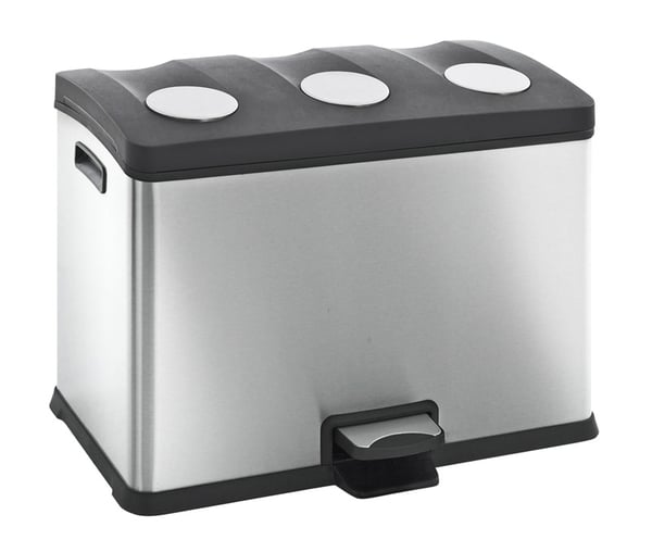 Vepa Bins 31054039 Suorakulmainen Muovi, Ruostumaton teräs Ruostumaton teräs