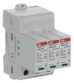 Miniatyrbillede 2 af 3: ABB OVR PV T1-T2 5-1000 P QS Grå 1000 V
