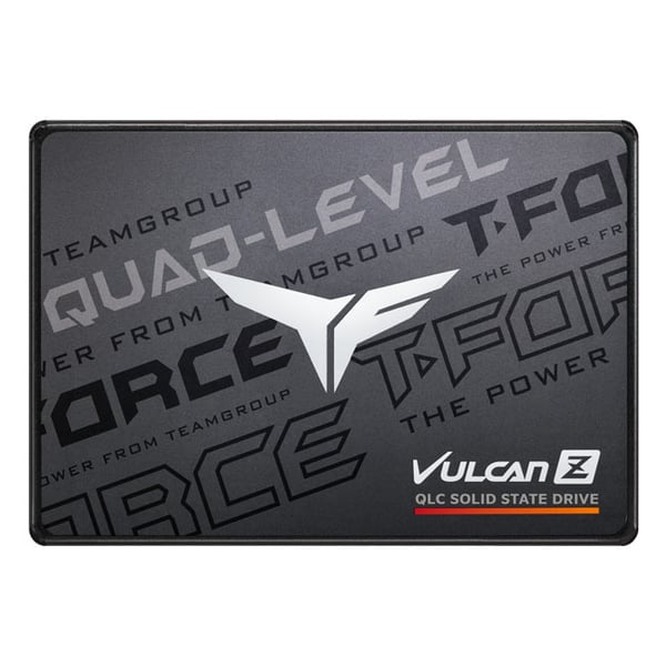 Miniatyrbild 1 av 4: Team Group T-FORCE VULCAN Z T253TY004T0C101 SSD-hårddisk 4 TB 2.5" Serial ATA III QLC