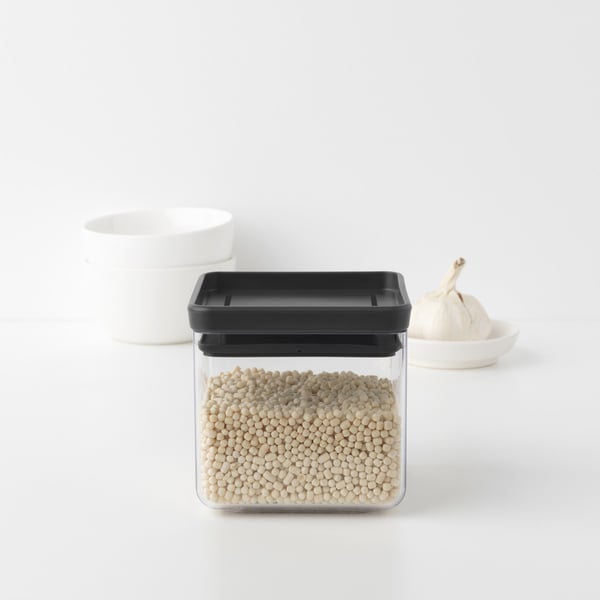 Miniatyrbillede 2 af 5: Brabantia 122309 glas Firkant Plast Sort, Transparent