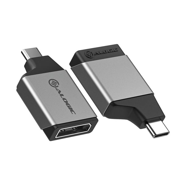 Miniatyrbillede 1 af 2: ALOGIC ULCDPMN-SGR USB grafisk adapter 3840 x 2160 pixel Grå