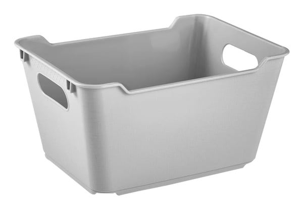 Miniatyrbild 1 av 9: keeeper Lotta Förvaringslåda Rektangulär Polypropylen (PP) Grå