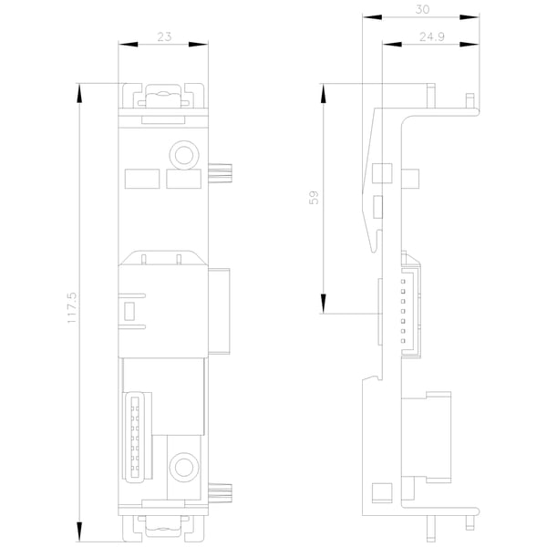 Siemens 3ZY1212-2EA00 3ZY12122EA00 Geräte-Verbinder