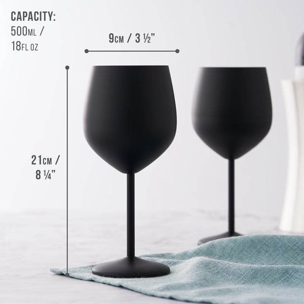 Oak & Steel 15006 500 ml Vinglas sæt