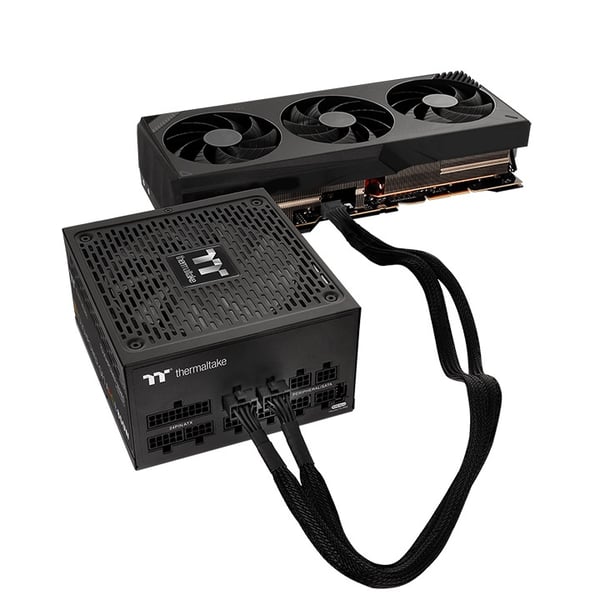 Thermaltake AC-063-CN1NAN-A1 kabelsplitter eller -samler Kabelfordeler Sort