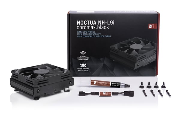 Miniatyrbild 2 av 6: Noctua NH-L9i chromax.black Processor Kylare 9,2 cm Svart
