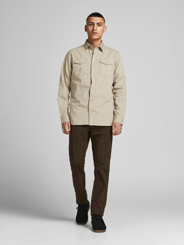 Jack & Jones 12138115 Skjorta Bomull