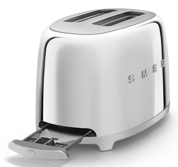 Pikkukuva 2 / 12: Leivänpaahdin Smeg TSF01SSEU 950 W Kromi