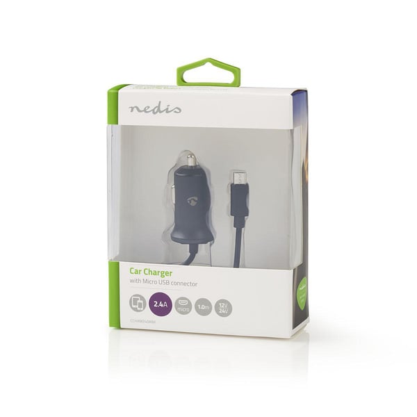 Miniatyrbillede 2 af 3: Nedis CCHAM240ABK oplader til mobil enhed Sort