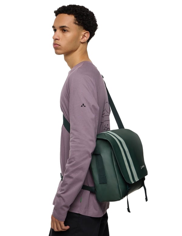 VAUDE Aguni Polyester Grön, Vit Unisex axelremsväska