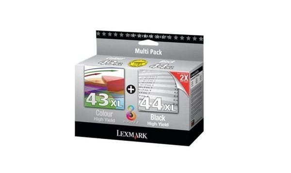 Lexmark 80D2966 mustekasetti 2 kpl Alkuperäinen Musta
