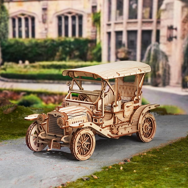 ROBOTIME Vintage Auto 3D-palapeli 298 kpl Muu
