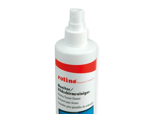 ROLINE 19.04.4160 rensegrej til værktøj LCD/LED/Plasma, LCD/TFT/plasma Udstyrsrensning spray & tørklude 250 ml