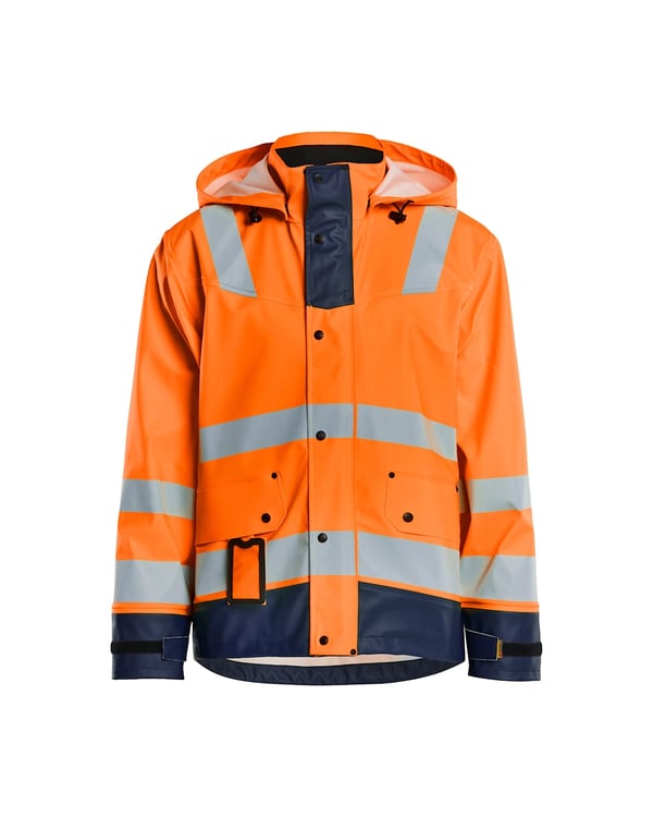Miniatyrbillede 1 af 5: Blakläder 430220035389 Jakke Marineblå, Orange