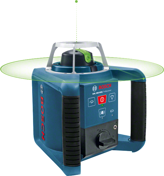 Miniatyrbild 1 av 5: Bosch 0 601 061 700 laserpassare Linjelaser 300 m 532 nm (< 5 mW)