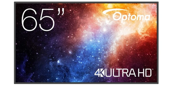 Miniatyrbillede 1 af 18: Optoma N3651K Digital fladpaneldisplay 165,1 cm (65") LED Wi-Fi 450 cd/m² 4K Ultra HD Sort Android 11 24/7