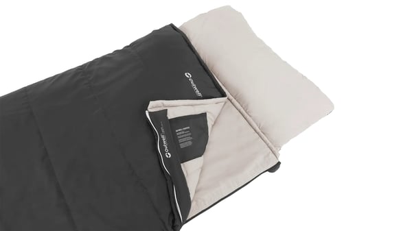Outwell Contour Prime Vuxen Rektangulär sovsäck Polyester Mörkgrå