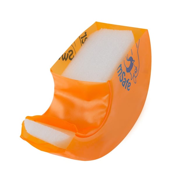 Miniatyrbillede 2 af 6: Pro Swim 1010 pool og strand flyder Orange Monokromatisk Svømmearmbånd