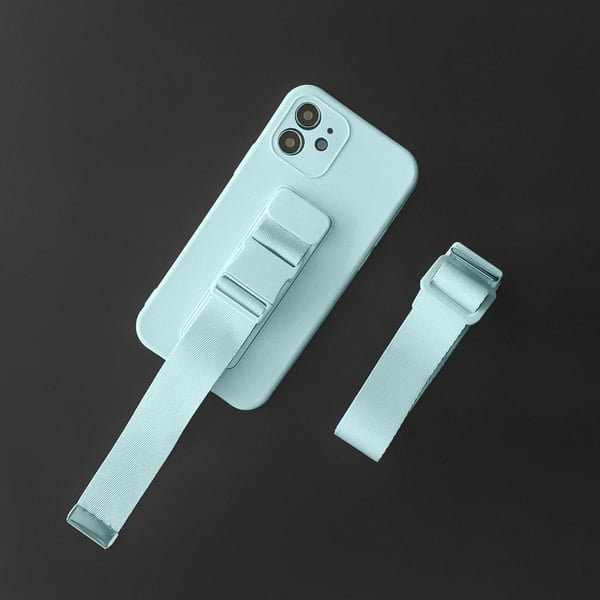 Miniatyrbillede 12 af 14: Hurtel Rope case mobiltelefon etui 13,7 cm (5.4") Armbåndetui Marineblå, Blå