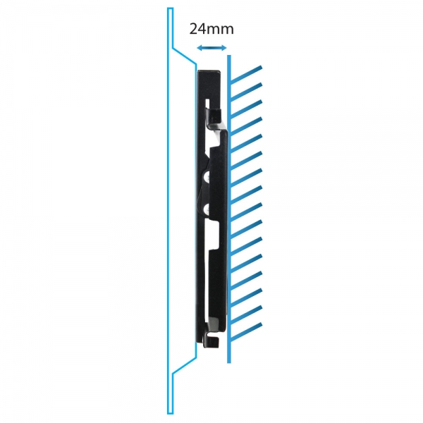 Esperanza ERW010 TV-kiinnike 127 cm (50") Musta