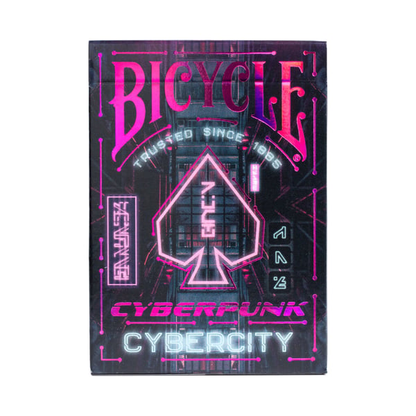 Pikkukuva 1 / 5: Bicycle Cyberpunk Cyber City pelikortti 56 kpl