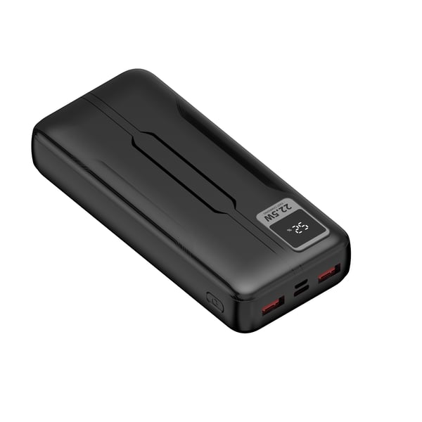 Leotec LEPOW20W22K powerbank Lithium polymer (LiPo) 20000 mAh Sort