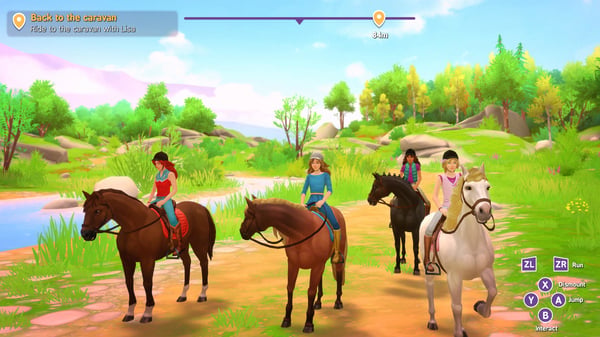 Miniatyrbillede 15 af 16: Wild River Games Horse Club Adventures Standard Tysk, Engelsk, Spansk, Fransk, Italiensk Nintendo Switch